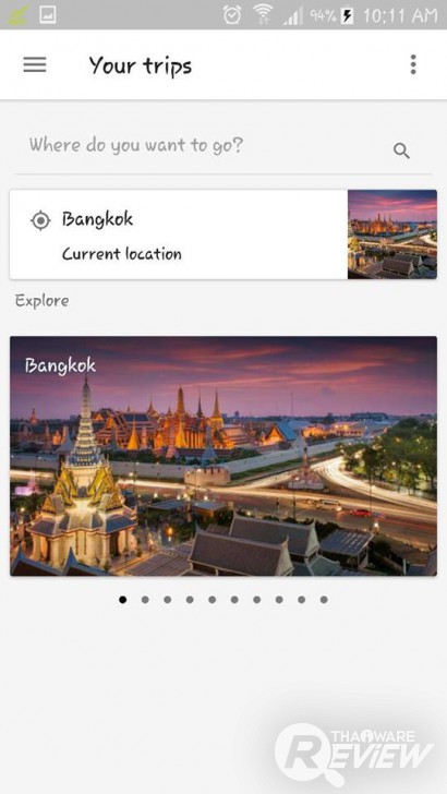 Google Trips แอพฯ จัดทริปสำหรับนักท่องเที่ยวยุคดิจิทัล