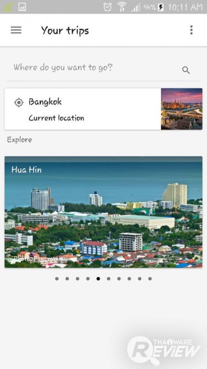 Google Trips แอพฯ จัดทริปสำหรับนักท่องเที่ยวยุคดิจิทัล